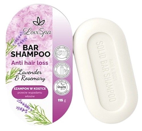Anti Hair Loss Bar Shampoo - Lovi Spa Bar Shampoo Anti Hair Loss — photo N1