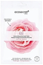 Fragrances, Perfumes, Cosmetics Soothing Face Mask 'Rose' - Eco Secret Rose Natural Essence Facial Mask