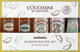 Fragrances, Perfumes, Cosmetics Set, 5 products - L'Occitane Almond Escape Set