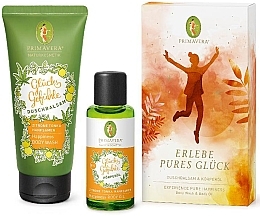 Fragrances, Perfumes, Cosmetics Set - Primavera Experience Pure Happiness Gift Set (body/wash/200ml + body/oil/50ml)