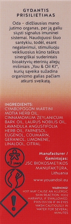 Essential Oil Blend - You & Oil KI-Nail Fungus Touch Of Welness Essential Oil — photo N3