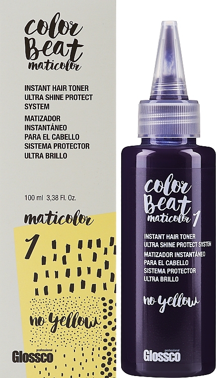 Hair Toner - Glossco Color Maticolor — photo N2