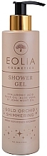 Shimmering Shower Gel - Eolia Shower Gel Gold Orchid Shimmering — photo N1