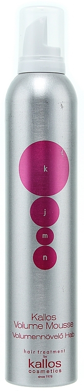 Volume Hair Foam - Kallos Cosmetics Volume Mousse — photo N1