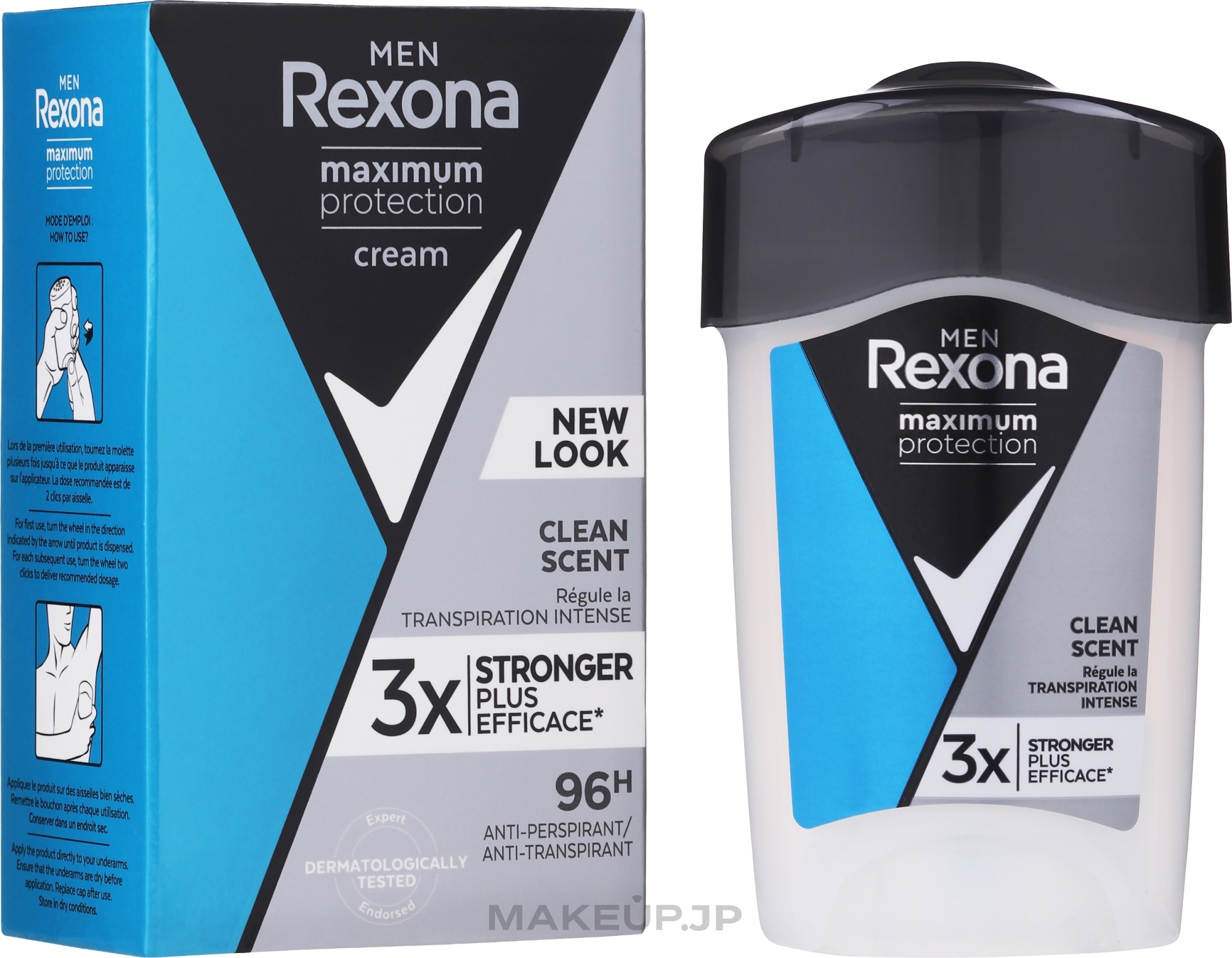 Deodorant-Stick for Men - Rexona Men Maximum Protection Clean Scent — photo 45 ml