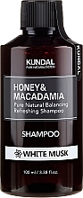 White Musk Shampoo - Kundal Honey & Macadamia Shampoo White Musk — photo N1