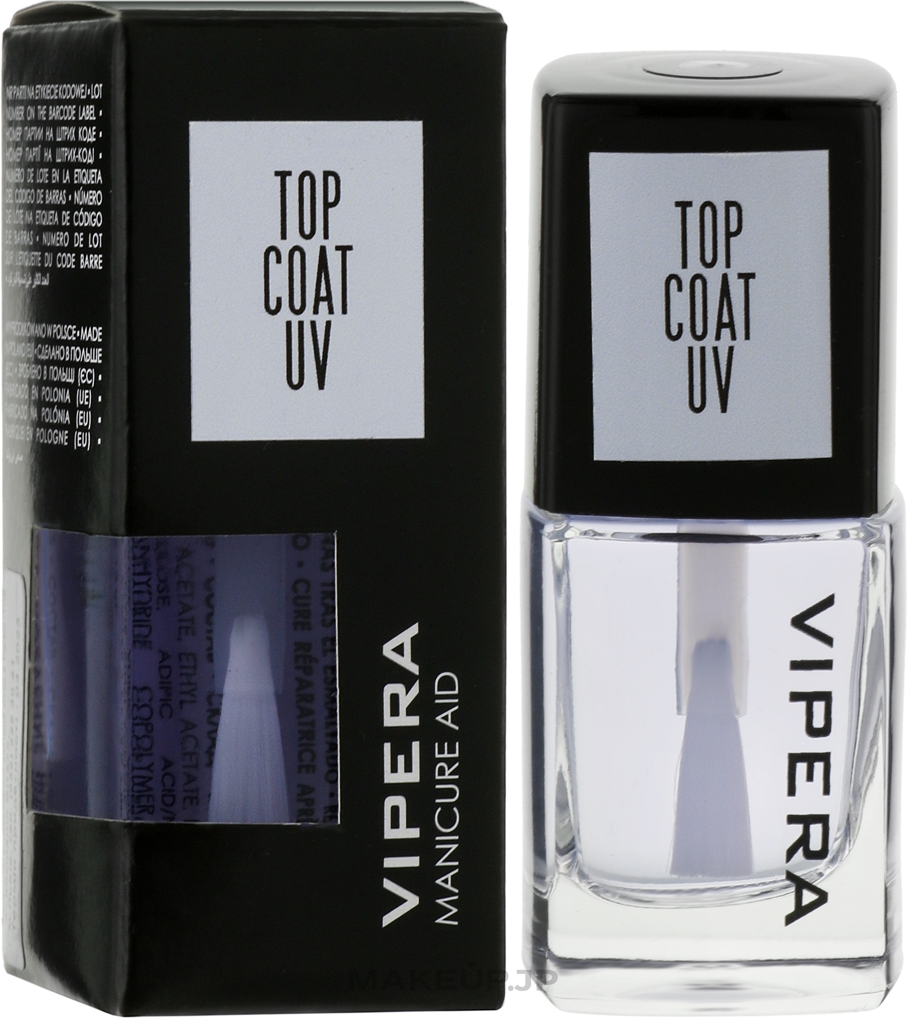 Nail Top Coat - Vipera Top Coat Neon UV  — photo 10 ml