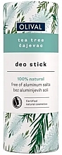 ナチュラル ティーツリー デオドラント - Olival Tea Tree Deo Stick	 — photo N1