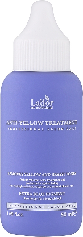 Anti-Yellow Mask for Bleached Hair - La'dor Anti-Yellow Treatment — photo N1