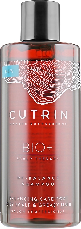 Balancing & Moisturizing Shampoo - Cutrin Bio+ Re-Balance Shampoo — photo N9