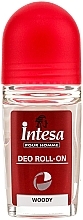 Roll-On Deodorant "Woody" - Intesa Classic Red Woody Deo Roll-On — photo N2