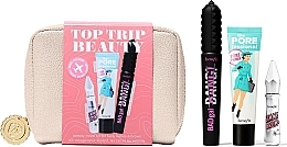 Fragrances, Perfumes, Cosmetics Set - Benefit Top Trip Beauty Set (f/primer/22ml + brow/gel/3g + mascara/8.5 g)