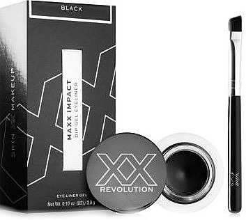 Gel Eyeliner - XX Revolution Maxx Impact Gel Eyeliner — photo N9