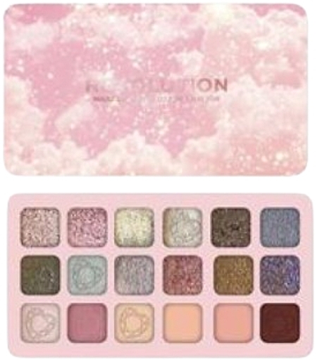 Eyeshadow Palette - Makeup Revolution Y2K Baby Forever Flawless Palette Dreamer — photo N1