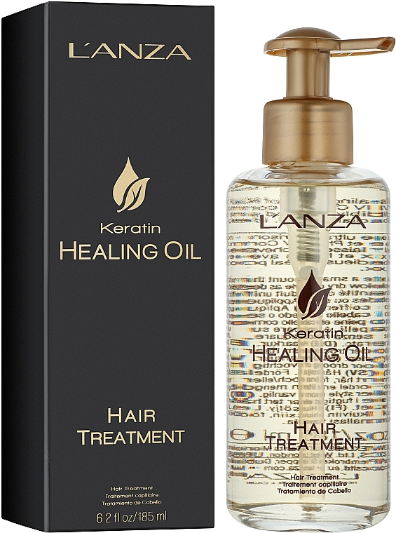 Keratin Hair Elixir - L'ANZA Keratin Healing Oil Hair Treatment — photo N4