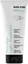 Fragrances, Perfumes, Cosmetics Thin Hair Mask - Solfine Fine Hair Light Treatment