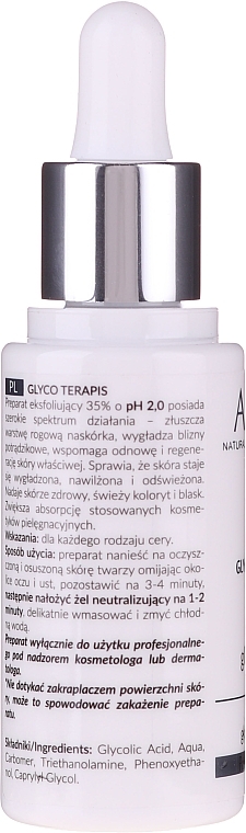 Glycolic Acid 35% - APIS Professional Glyco TerApis Glycolic Acid 35% — photo N27