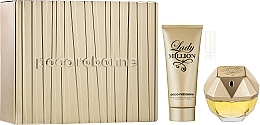 Fragrances, Perfumes, Cosmetics Paco Rabanne Lady Million - Set (edp/80ml + b/lot/100ml) 