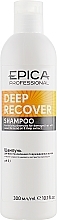 Fragrances, Perfumes, Cosmetics Repairing Shampoo for Damaged Hair - Epica Professional Deep Recover Shampoo