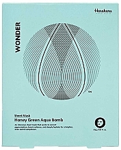 Fragrances, Perfumes, Cosmetics Facial Sheet Mask - Haruharu Wonder Honey Green Aqua Bomb Mask