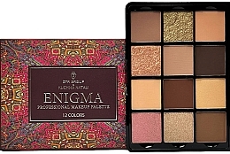 Makeup Palette - CTR Enigma Eye Shadow Palette — photo N1