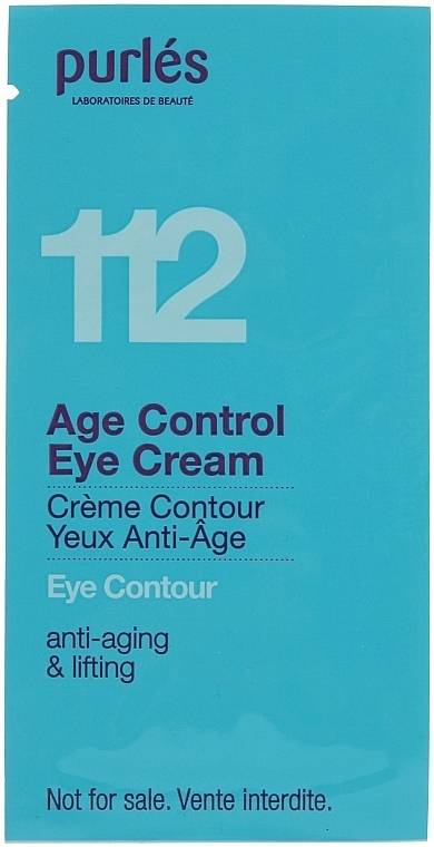 GIFT! Eye Cream - Purles 112 Age Control Eye Cream (sample) — photo N1