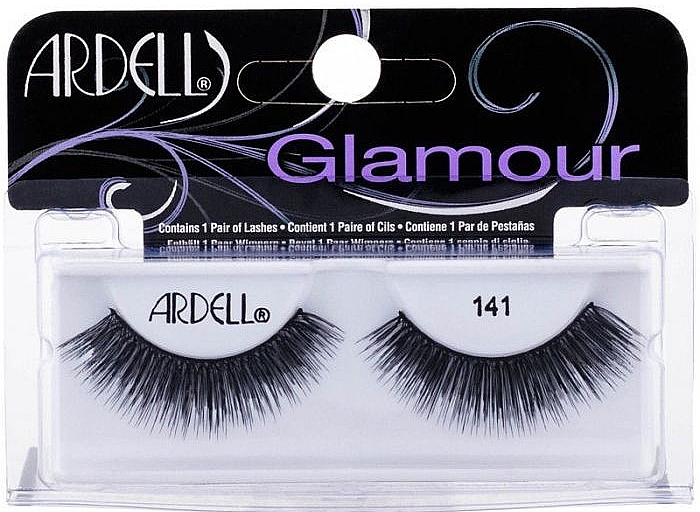 False Lashes 141, black - Ardell Glamour Lashes — photo N1