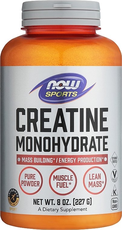 Creatine Powder - Now Foods Creatine Monohydrate Pure Powder — photo N1