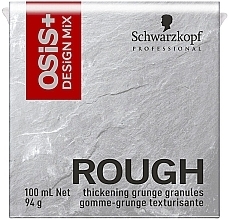 Fragrances, Perfumes, Cosmetics Strong Hold Styling Hair Gel - Schwarzkopf Professional Osis+ Design Mix Rough Thickening Grunge Granules