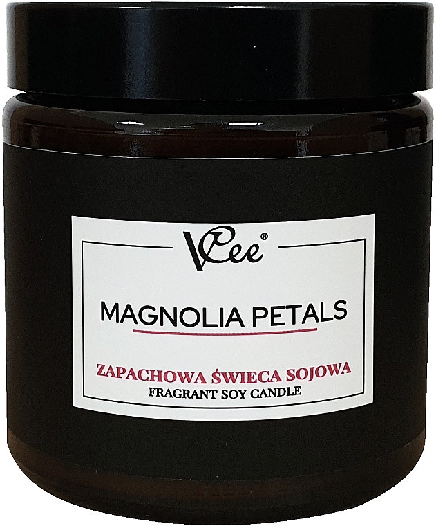 Magnolia Scented Soy Candle - Vcee Magnolia Petals Fragrant Soy Candle — photo N1