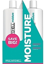 Fragrances, Perfumes, Cosmetics Set - Paul Mitchell Instant Moisture Litre Duo (shm/1000ml + treat/1000ml)