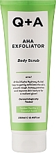 Fragrances, Perfumes, Cosmetics AHA Body Scrub - Q+A AHA Exfoliator Body Scrub