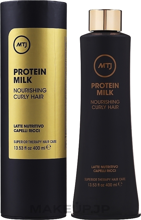 Nourishing Mask for Curly Hair - MTJ Cosmetics Superior Therapy Protein Milk — photo 400 ml