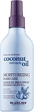 Coconut Oil Hair Spray - Luxliss Moisturizing Hair Care Spray — photo N3