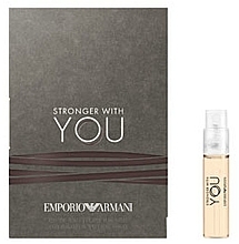 GIFT! Giorgio Armani Emporio Armani Stronger With You - Eau de Toilette (sample) — photo N10