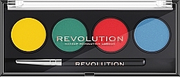 Eyeliner Palette - Makeup Revolution Water Activated Graphic Liner Palette — photo N2