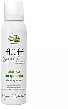 Fragrances, Perfumes, Cosmetics Avocado & Niacinamide Shaving Foam - Fluff Superfood Shaving Foam