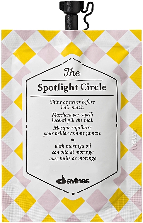 Max Hair Shine Mask - Davines Spotlight Circle Hair Mask — photo N1