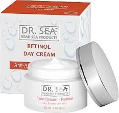 Fragrances, Perfumes, Cosmetics Retinol Face Cream for Dry & Extra Dry Skin - Dr. Sea Retinol Day Cream