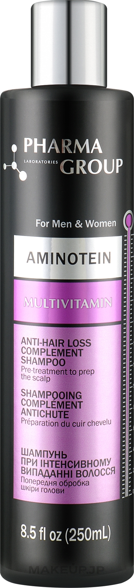 Anti Hair Loss Shampoo - Pharma Group Laboratories Aminotein + Multivitamin Shampoo — photo 250 ml