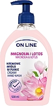 Liquid Soap - On Line Magnolia & Lotus Creamy Hand Wash — photo N1