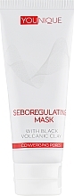 Fragrances, Perfumes, Cosmetics Sebo-Regulating & Pore Tightening Mask with Black Volcanic Clay - J'erelia YoUnique Seboregulating Mask