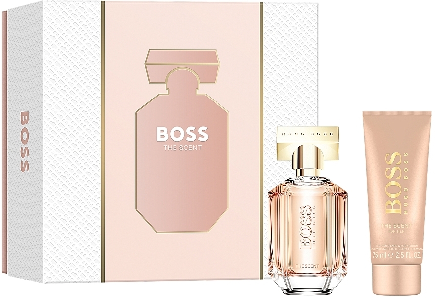 Set (edp/50ml+b/lot/75ml) - BOSS The Scent For Her — photo N2