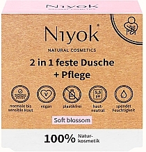 Fragrances, Perfumes, Cosmetics Hand & Body Soap 'Soft Flower' - Niyok 2in1