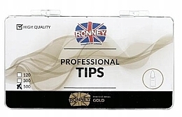 Fragrances, Perfumes, Cosmetics Nail Tips, almond, white, 500 pcs. - Ronney Professional Tips