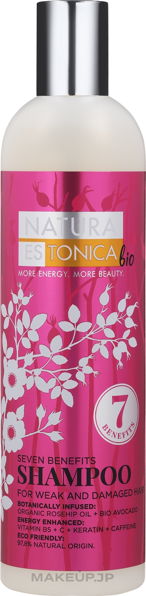 7in1 Shampoo for Weakened & Damaged Hair - Natura Estonica Seven Benefits Shampoo — photo 400 ml