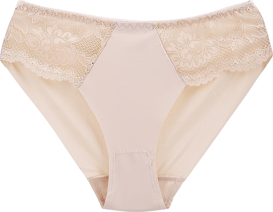 Invisible Panties with Lace, beige - Moraj — photo N1