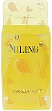 Fragrances, Perfumes, Cosmetics Mango Makeup Sponge - Bling Makeup Puff