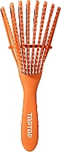 Fragrances, Perfumes, Cosmetics Curly Hair Brush, orange - Taptap