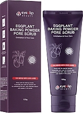 Face Scrub with Eggplant Extract - Eyenlip Eggplant Baking Powder Pore Scrub — photo N6